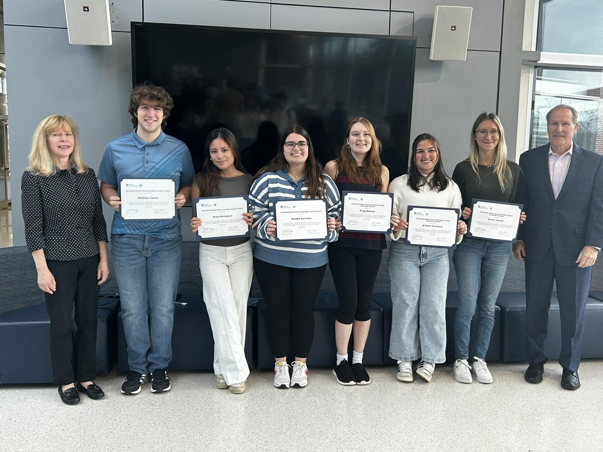  IST announces winners of David and Kathy Hozza Learning Assistant Award 